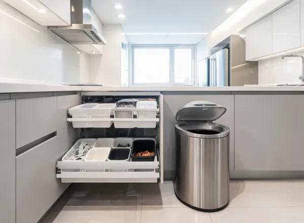Kitchen waste station