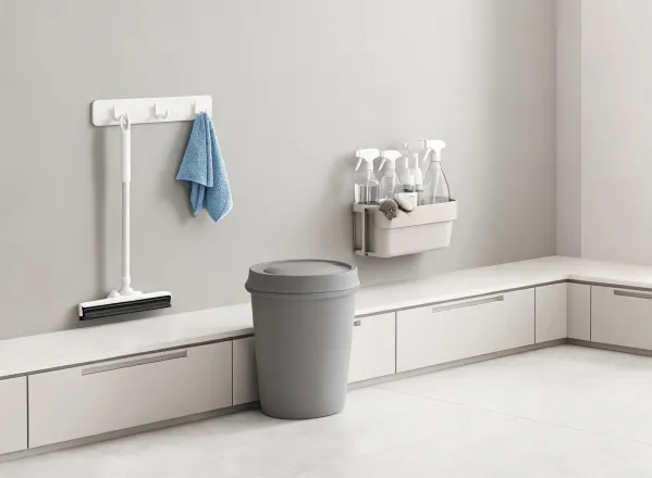 Utility room cleaning tools